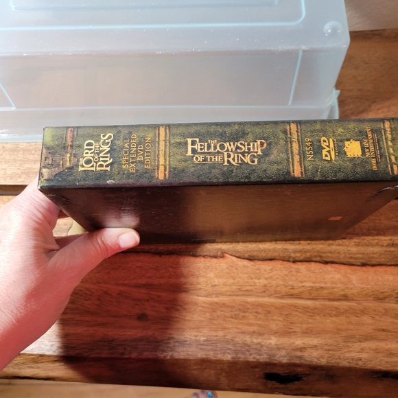 Lord of the rings fellowship of the ring 4 dvd set in box - Picture 3 of 11